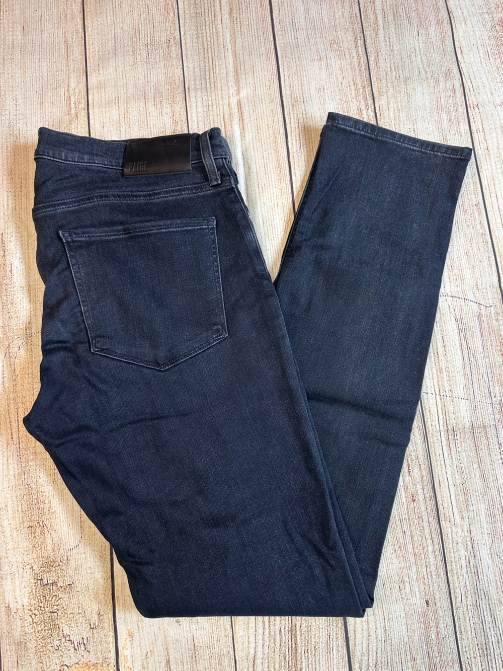 PAIGE Men’s Dark Wash Stretch Jeans Size 32